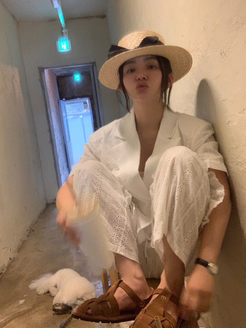 LIKEVAM（不代購）東大門㊣實拍女裝新款時尚休閑真品夾克蕾絲LIKEVAM夾克