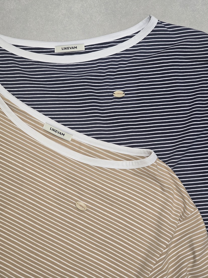 LIKEVAM（不代購）韓國代購㊣女士新款時尚職業真品長袖T恤LIKEVAM長袖T恤