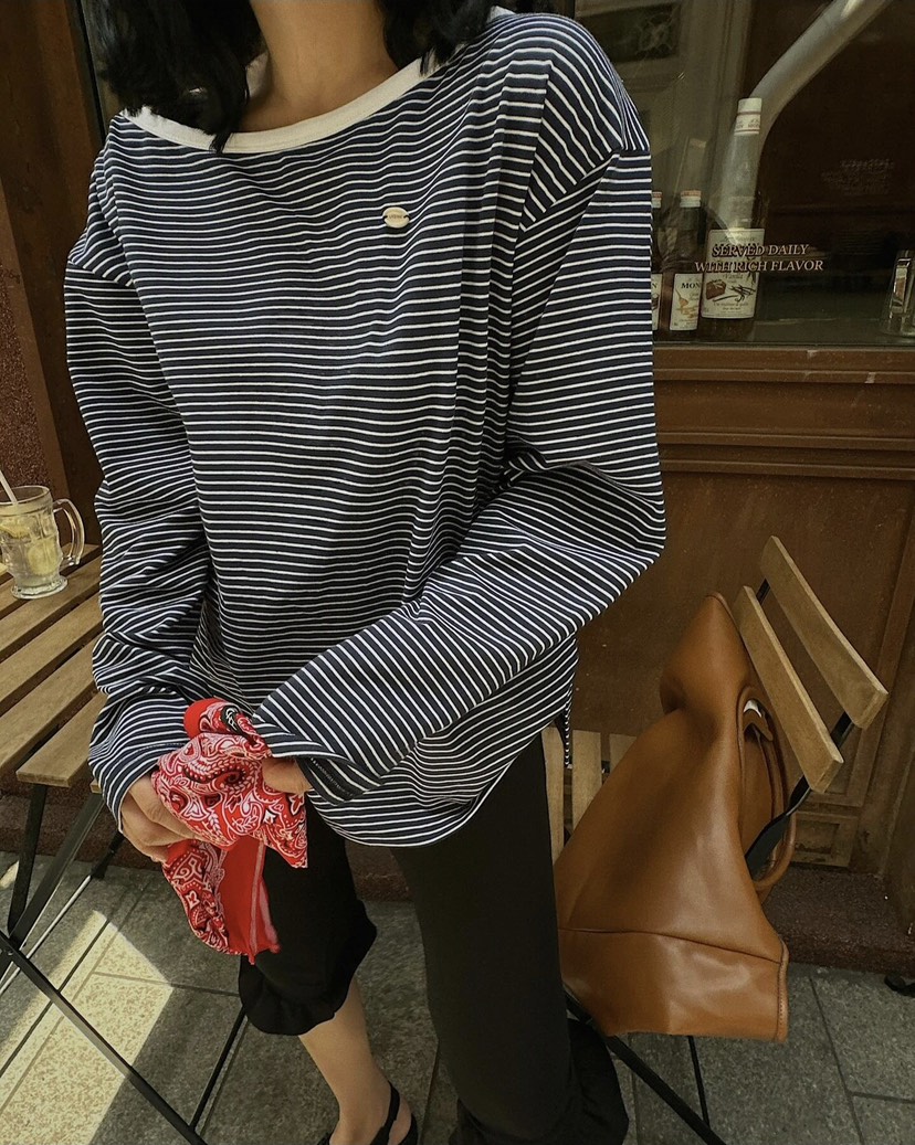 LIKEVAM（不代購）韓國代購㊣女士新款時尚職業真品長袖T恤LIKEVAM長袖T恤圖色2