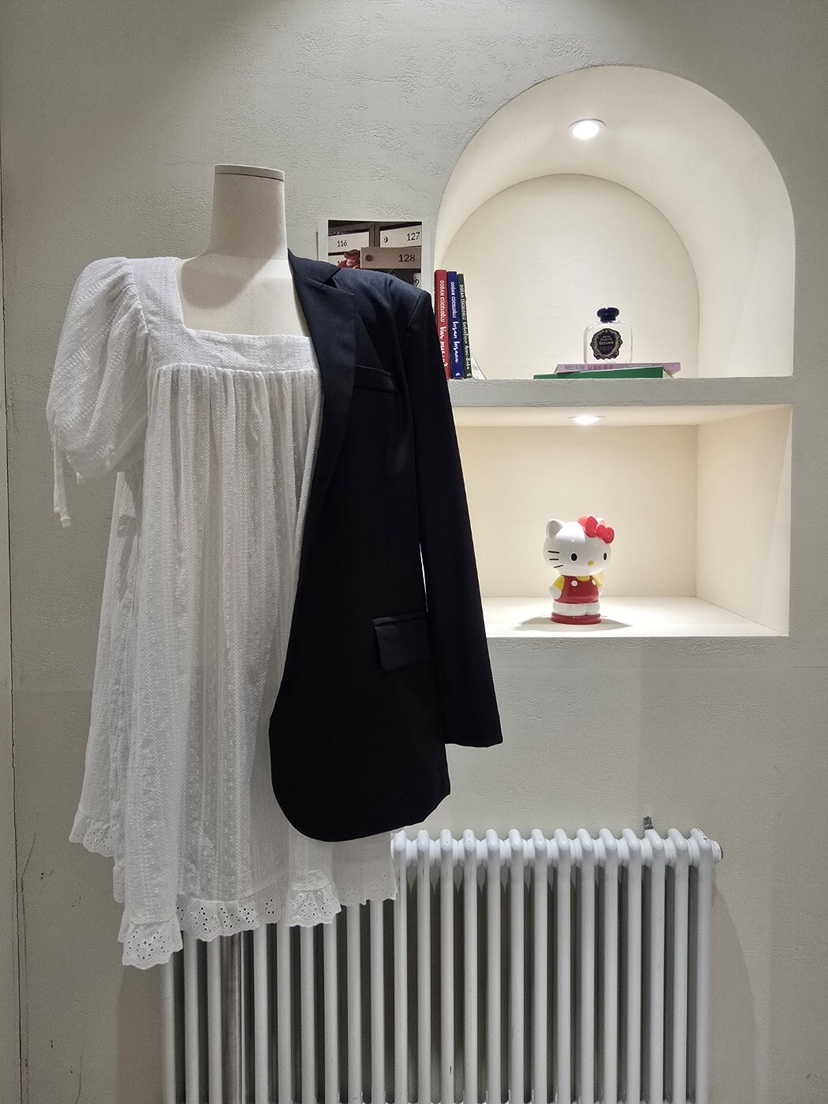 LIKEVAM（不代購）韓國直郵㊣女裝新款人氣熱賣時尚職業連衣裙LIKEVAM連衣裙