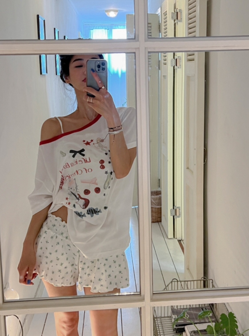 LIKEVAM（不代購）韓國直郵㊣女士新品人氣休閑職業時尚T恤LIKEVAMT恤