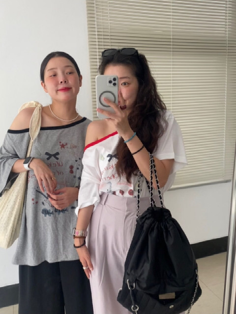 LIKEVAM（不代購）韓國直郵㊣女士新品人氣休閑職業時尚T恤LIKEVAMT恤