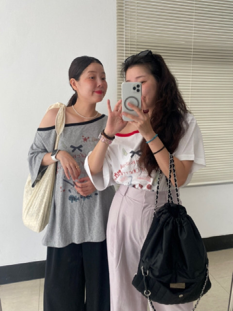 LIKEVAM（不代購）韓國直郵㊣女士新品人氣休閑職業時尚T恤LIKEVAMT恤