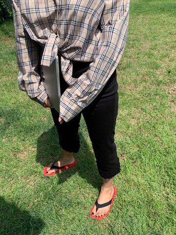 LIKEVAM（不代購）東大門㊣直郵女士新品休閑25秋冬熱賣休閑褲LIKEVAM休閑褲