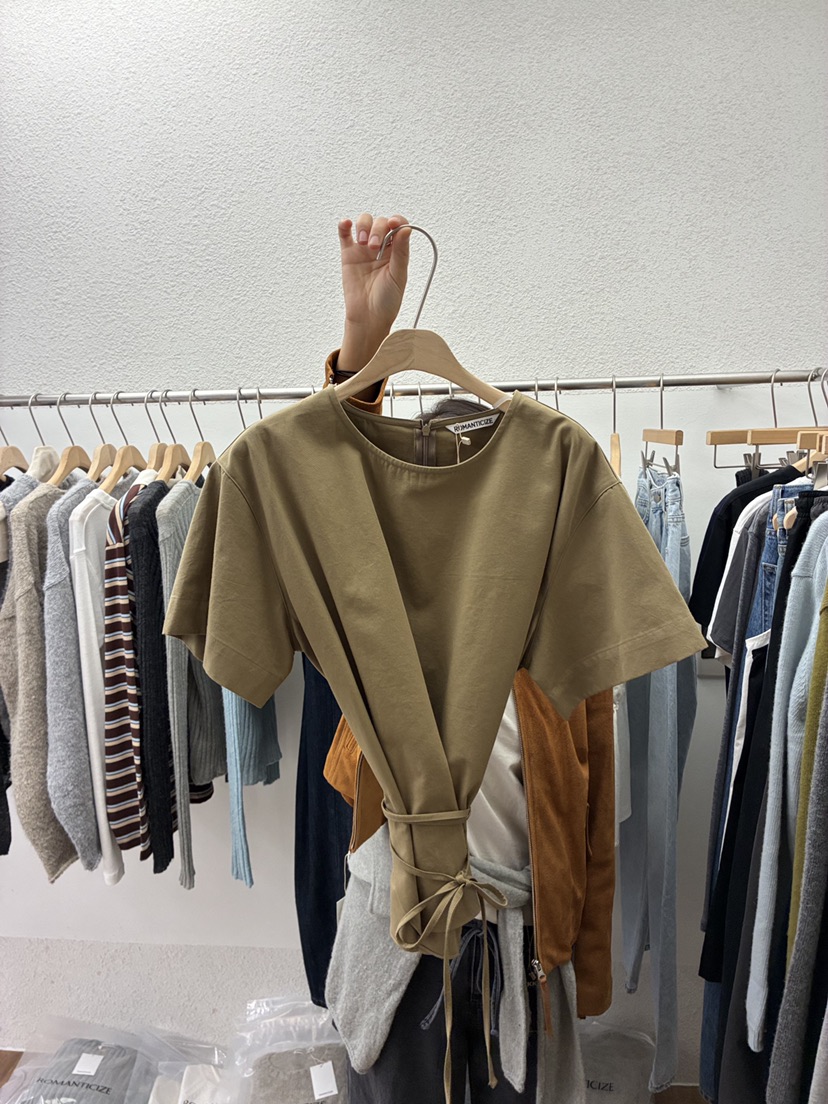 ROMANTICIZE東大門㊣直郵女裝新品職業休閑真品25秋冬襯衫蕾絲衫ROMANTICIZE襯衫/蕾絲衫