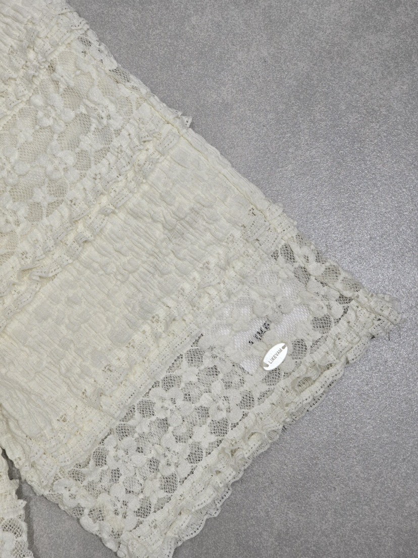 LIKEVAM（不代購）韓國代購㊣女裝新品人氣打底褲鯊魚褲緊身褲蕾絲LIKEVAM打底褲/鯊魚褲