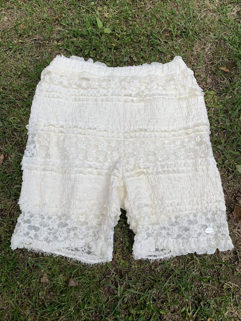 LIKEVAM（不代購）韓國代購㊣女裝新品人氣打底褲鯊魚褲緊身褲蕾絲LIKEVAM打底褲/鯊魚褲