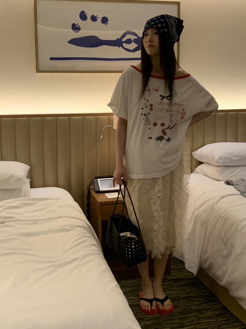 LIKEVAM（不代購）東大門㊣直郵女士新品休閑半身裙中短裙漁網LIKEVAM半身裙/中短裙