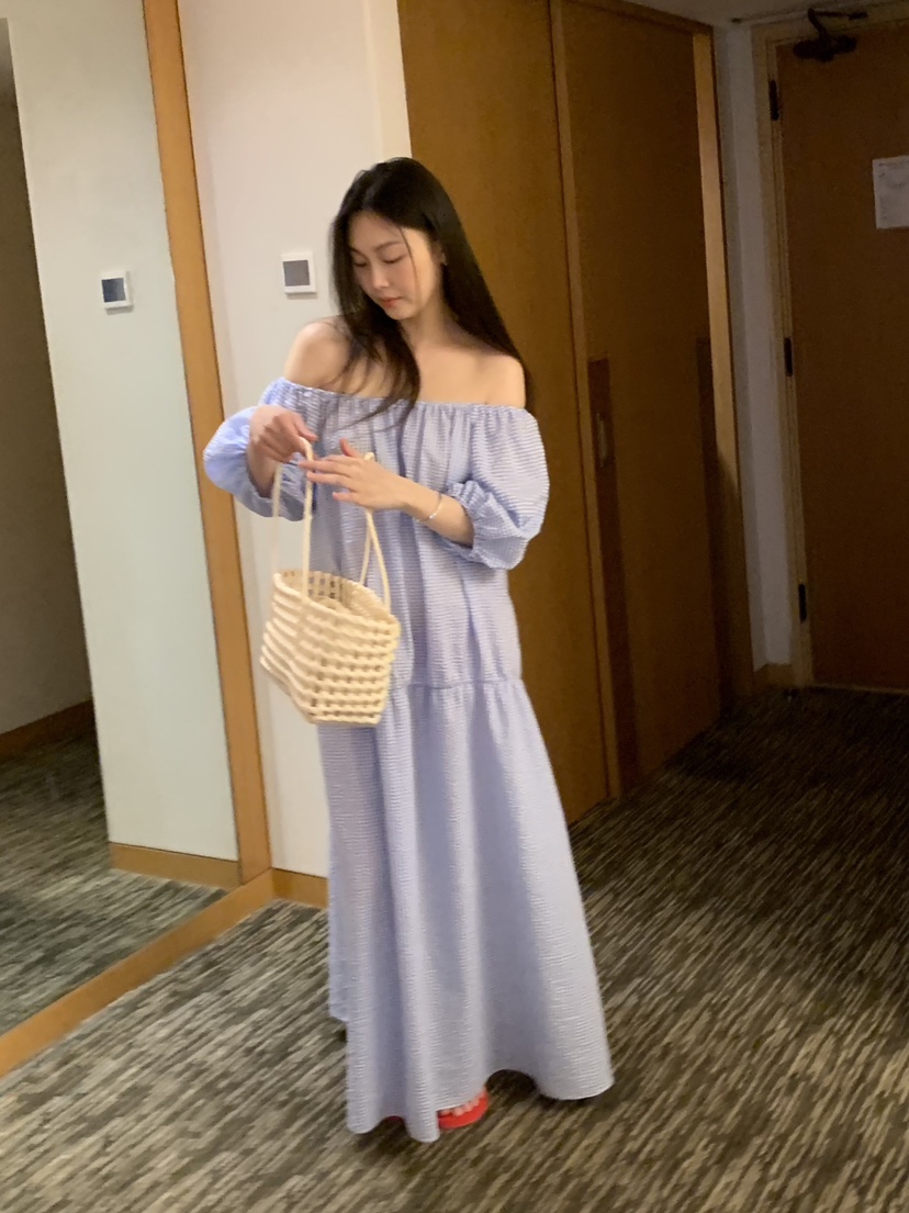 LIKEVAM（不代購）韓國代購㊣女裝新品推薦人氣時尚職業連衣裙LIKEVAM連衣裙