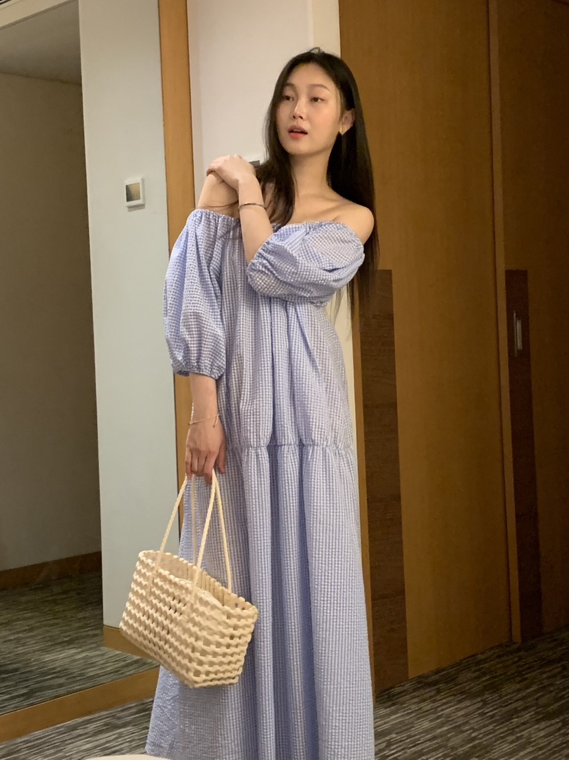 LIKEVAM（不代購）韓國代購㊣女裝新品推薦人氣時尚職業連衣裙LIKEVAM連衣裙