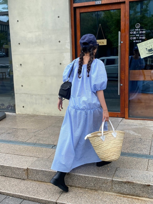 LIKEVAM（不代購）韓國代購㊣女裝新品推薦人氣時尚職業連衣裙LIKEVAM連衣裙