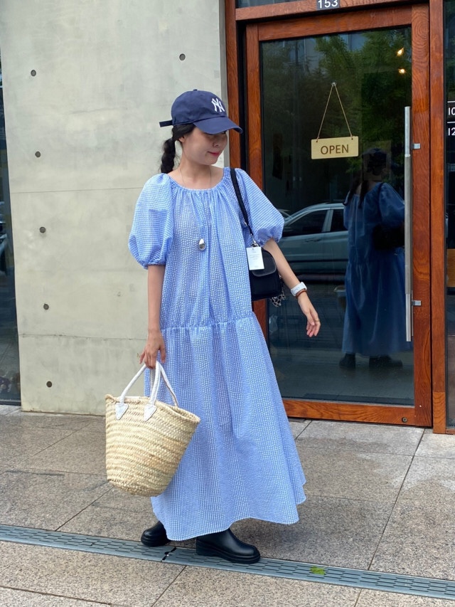 LIKEVAM（不代購）韓國代購㊣女裝新品推薦人氣時尚職業連衣裙LIKEVAM連衣裙