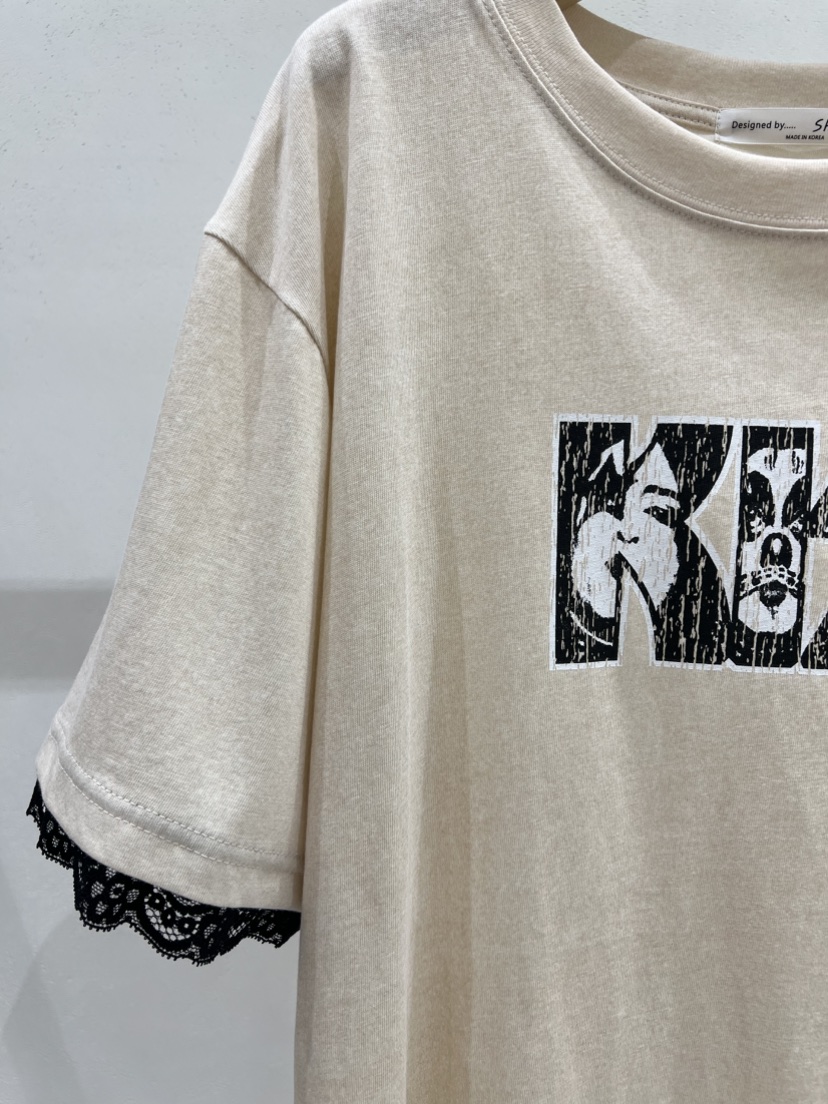 SHIRRING東大門㊣實拍女裝新品熱賣休閑推薦人氣時尚25秋冬T恤SHIRRINGT恤