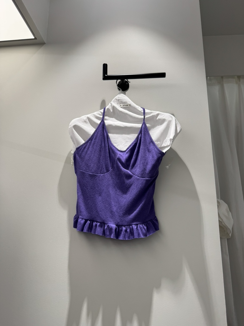 OLI SEOUL韓國代購㊣女裝新品時尚25秋冬熱賣吊帶背心安哥拉OLI SEOUL吊帶/背心圖色3