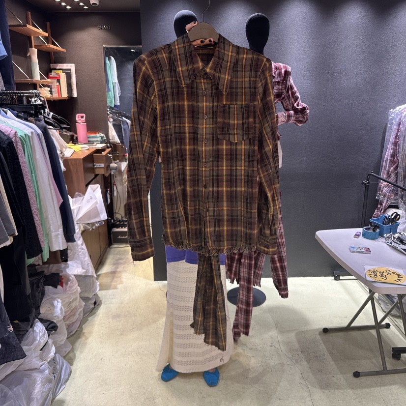 CHAVI韓國直郵㊣女裝新品熱賣職業人氣真品休閑推薦襯衫蕾絲衫CHAVI襯衫/蕾絲衫圖色2