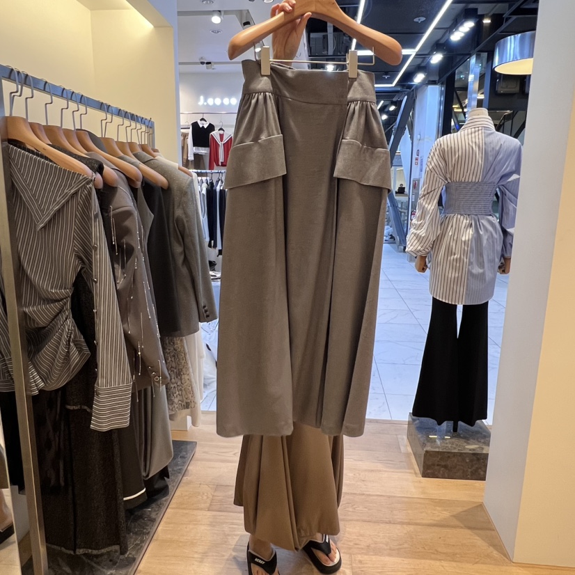 VAN NZILL韓國代購㊣女士新品熱賣真品時尚休閑半身裙中短裙VAN NZILL半身裙/中短裙圖色2