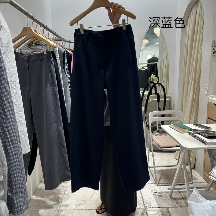 MAJDAN東大門㊣代購女士新款職業真品人氣時尚25秋冬休閑褲MAJDAN休閑褲圖色2