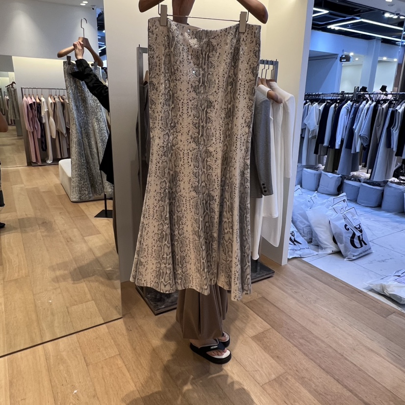 VAN NZILL韓國直郵㊣女士新品25秋冬職業人氣半身裙中短裙VAN NZILL半身裙/中短裙