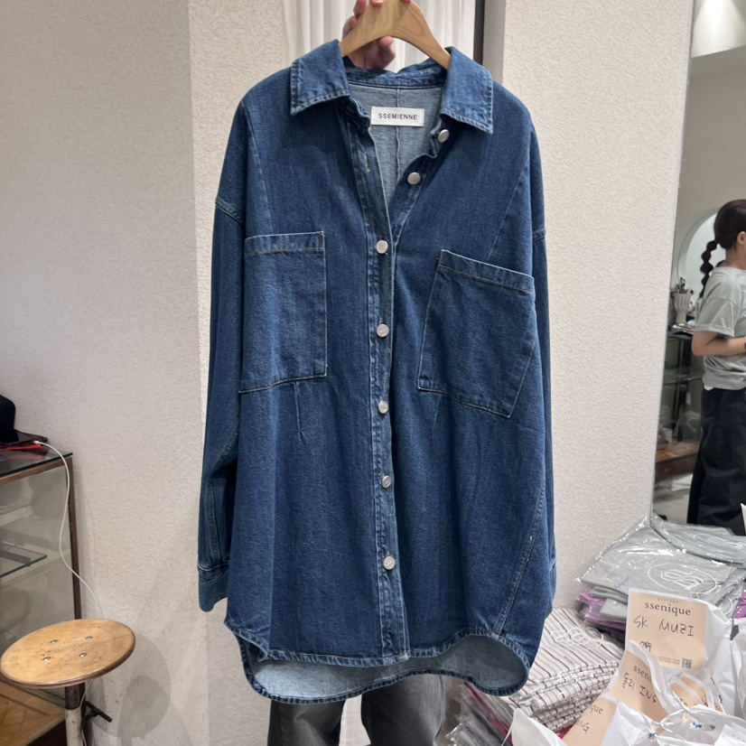 SSEMIENNE東大門㊣代購女裝新品時尚真品熱賣人氣襯衫蕾絲衫SSENIQUE襯衫/蕾絲衫