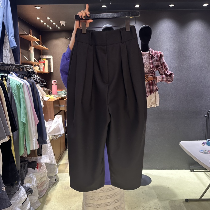 CHAVI韓國直郵㊣女裝新款熱賣推薦真品休閑25秋冬人氣休閑褲CHAVI休閑褲圖色2