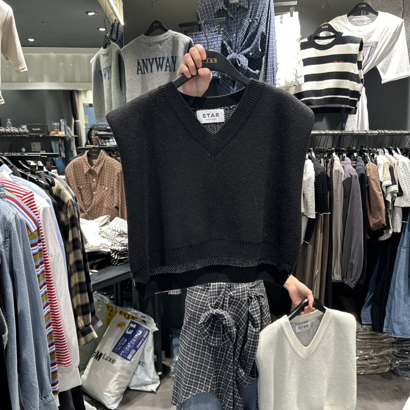 LONE STAR東大門㊣實拍女士新款時尚人氣25秋冬熱賣吊帶背心LONE STAR吊帶/背心圖色4