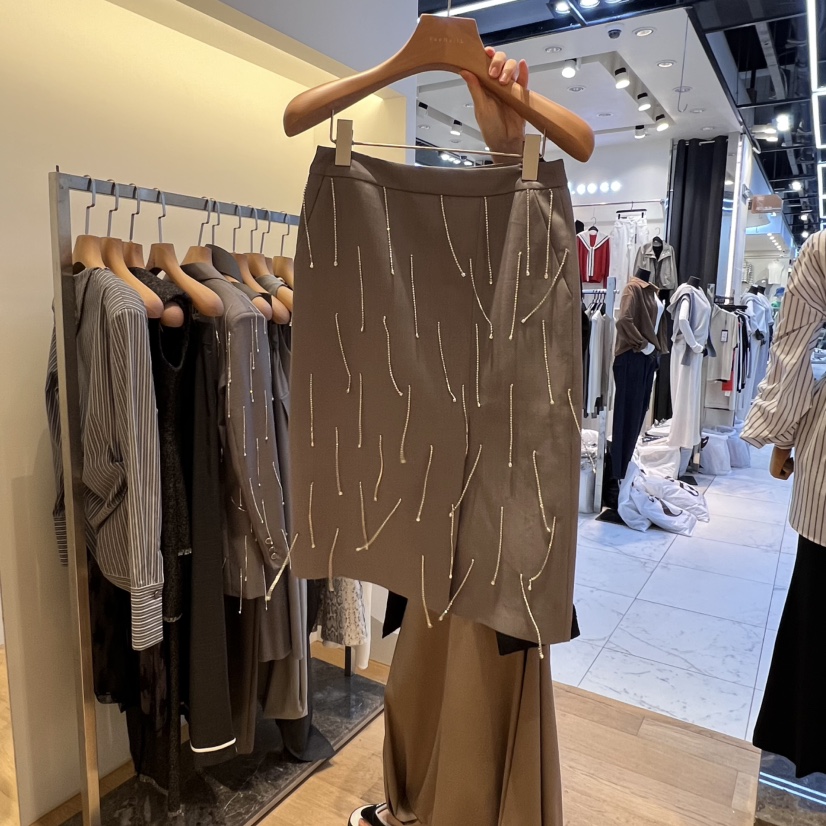 VAN NZILL東大門㊣實拍女裝新品休閑人氣25秋冬半身裙中短裙VAN NZILL半身裙/中短裙圖色1