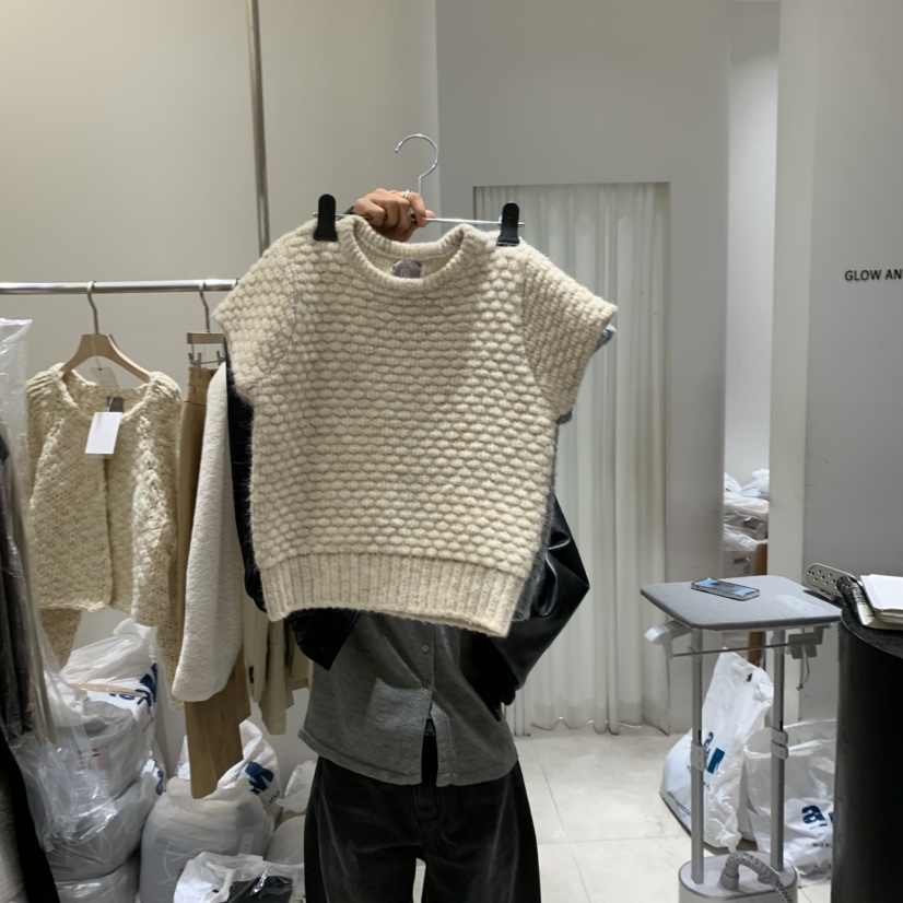GLOW AND NYMPH東大門㊣直郵女士新品推薦熱賣25秋冬針織衫GLOW AND NYMPH針織衫圖色2