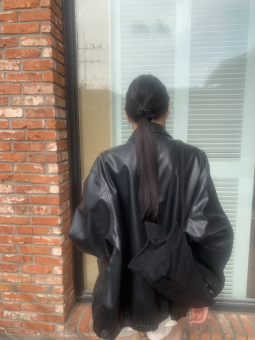 GAMDONG東大門㊣直郵女士新品時尚熱賣職業25秋冬休閑夾克皮革GAMDONG夾克