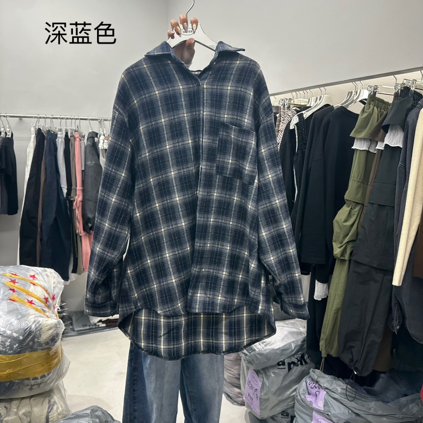 BADCALM東大門㊣實拍女裝新款25秋冬推薦熱賣人氣襯衫蕾絲衫BADCALM襯衫/蕾絲衫