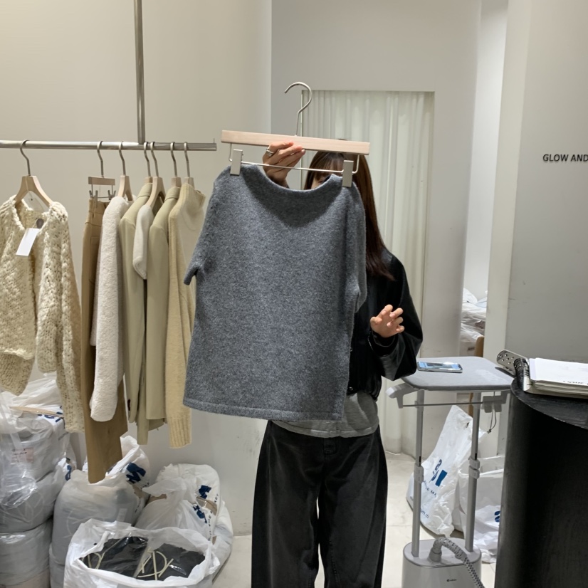 GLOW AND NYMPH東大門㊣直郵女士新品時尚職業熱賣針織衫GLOW AND NYMPH針織衫圖色2