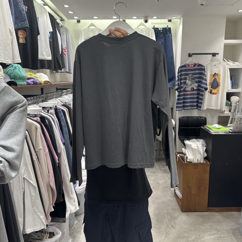 EVE東大門㊣直郵女士新品真品休閑時尚熱賣人氣推薦長袖T恤EVE長袖T恤