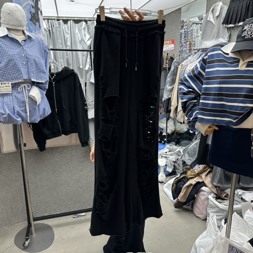 EXIT韓國直郵㊣女裝新品真品人氣25秋冬時尚職業休閑褲復古EXIT休閑褲圖色2