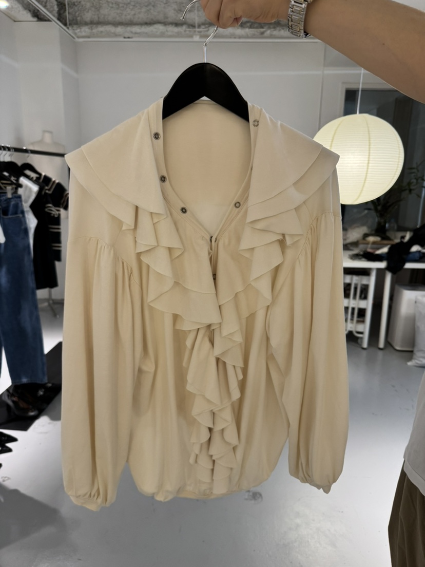 NEU ADULT東大門㊣實拍女裝新品推薦真品25秋冬襯衫蕾絲衫NEU ADULT襯衫/蕾絲衫