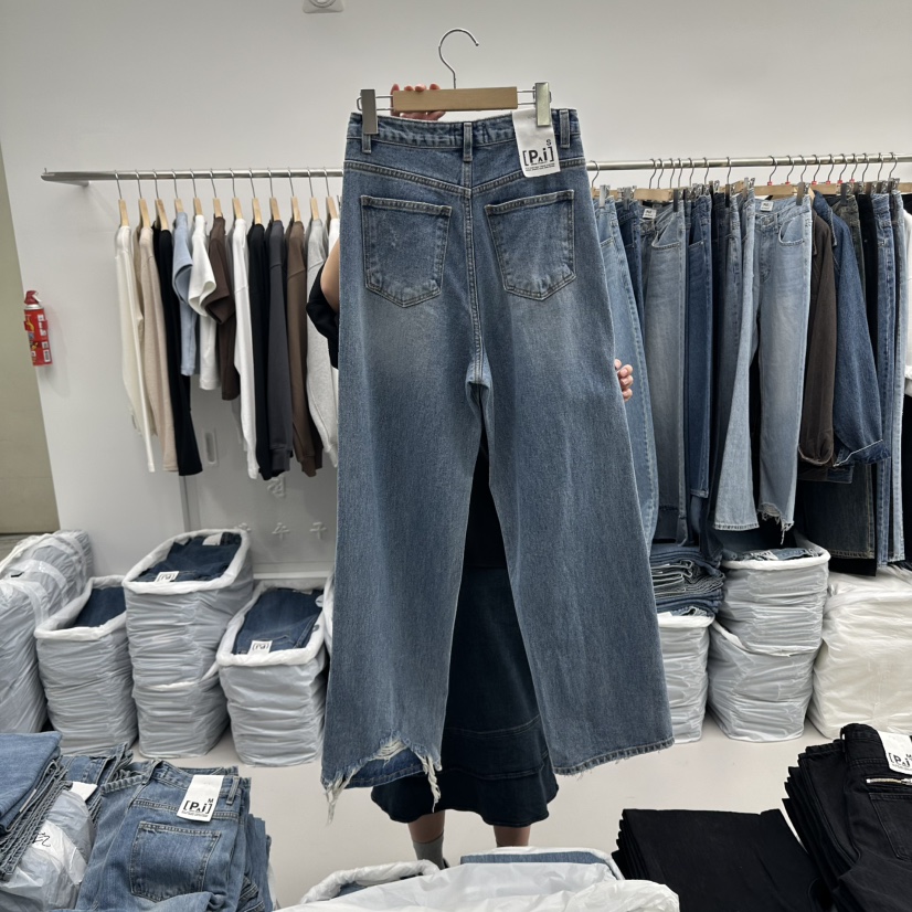 VERVE東大門㊣實拍女裝新款休閑推薦職業真品時尚人氣牛仔褲VERVE牛仔褲