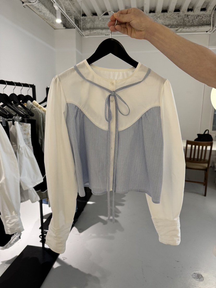 NEU ADULT韓國直郵㊣女裝新品職業人氣時尚休閑襯衫蕾絲衫NEU ADULT襯衫/蕾絲衫