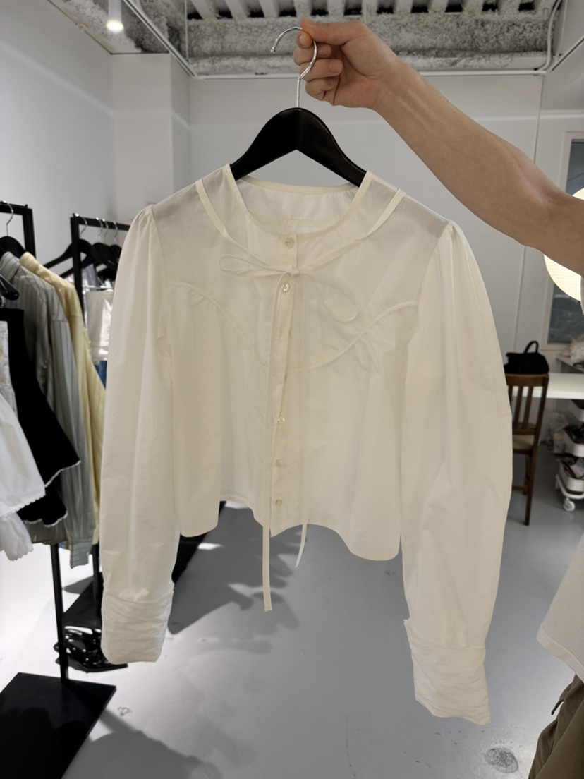 NEU ADULT韓國直郵㊣女裝新品職業人氣時尚休閑襯衫蕾絲衫NEU ADULT襯衫/蕾絲衫圖色2