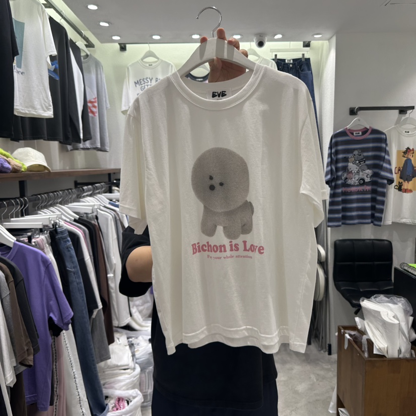 EVE東大門㊣直郵女裝新品推薦人氣職業25秋冬休閑時尚熱賣T恤EVET恤圖色1