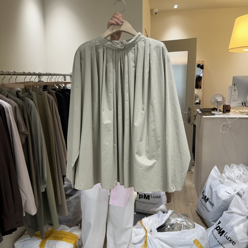 GARDEN韓國代購㊣女裝新品真品熱賣時尚人氣25秋冬襯衫蕾絲衫GARDEN襯衫/蕾絲衫圖色2