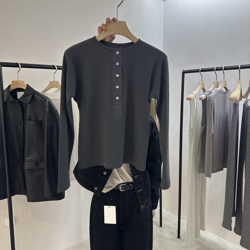 MYOS韓國代購㊣女士新款25秋冬真品時尚推薦休閑熱賣長袖T恤MYOS長袖T恤圖色3