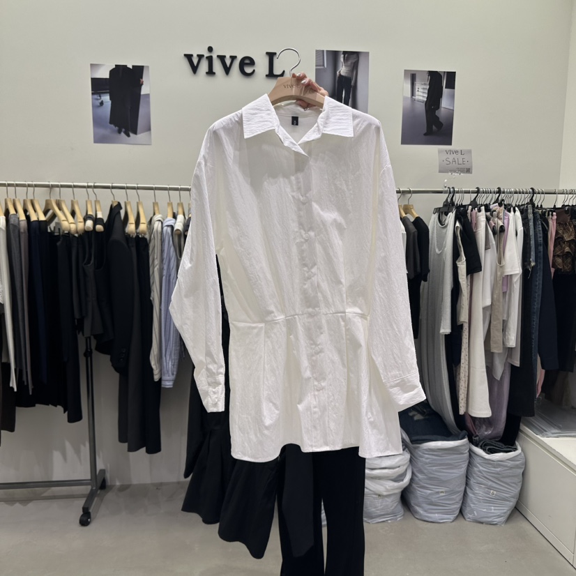 VIVEL東大門㊣代購女士新品人氣職業熱賣真品時尚襯衫蕾絲衫VIVEL襯衫/蕾絲衫圖色1