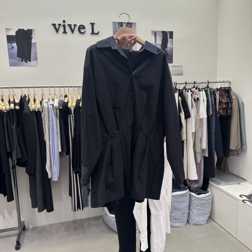 VIVEL東大門㊣代購女士新品人氣職業熱賣真品時尚襯衫蕾絲衫VIVEL襯衫/蕾絲衫圖色2