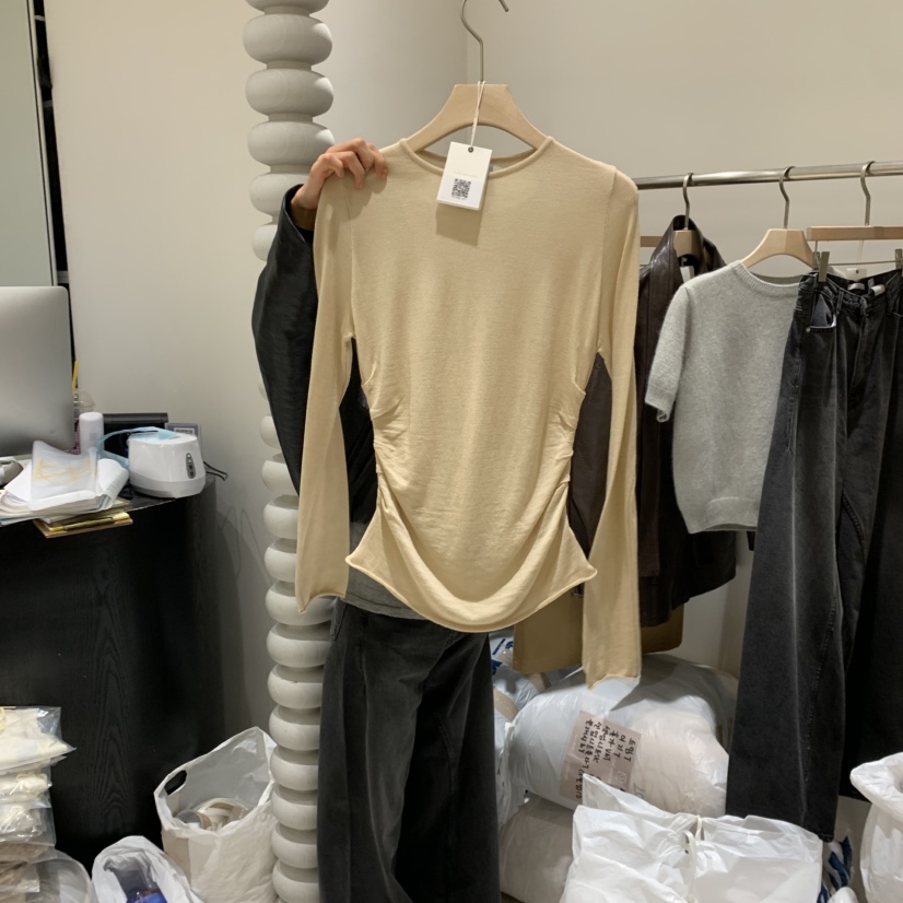 GLOW AND NYMPH東大門㊣代購女士新品職業休閑25秋冬針織衫GLOW AND NYMPH針織衫