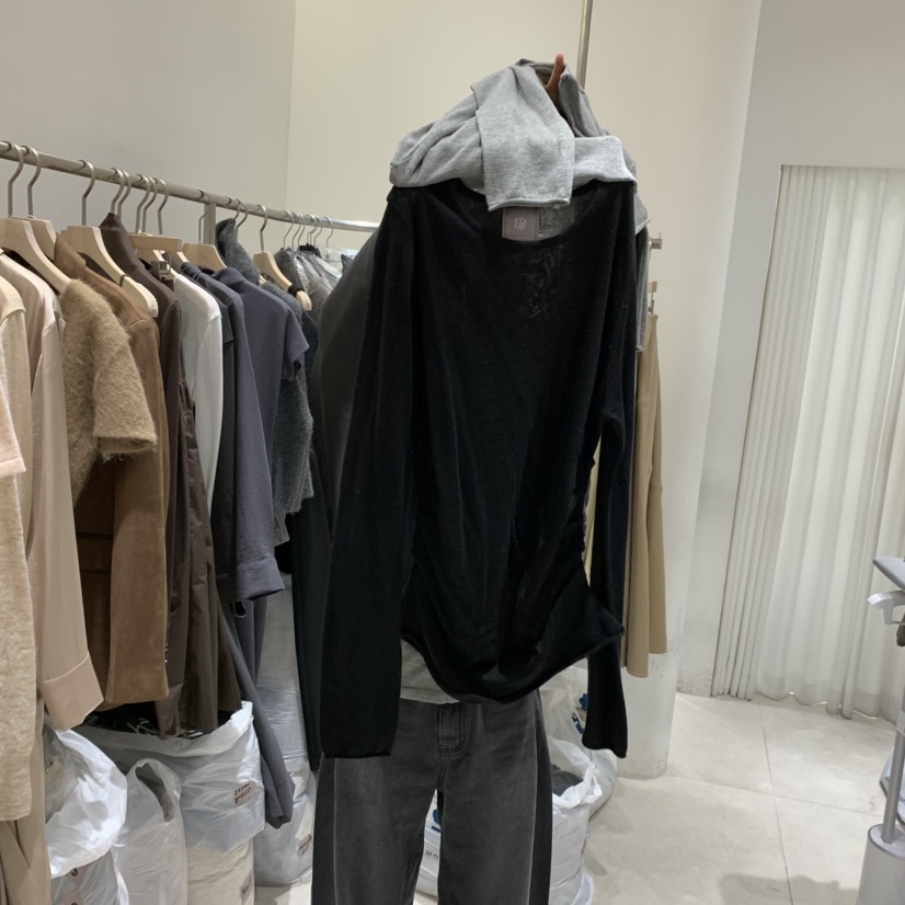 GLOW AND NYMPH東大門㊣代購女士新品職業休閑25秋冬針織衫GLOW AND NYMPH針織衫圖色4