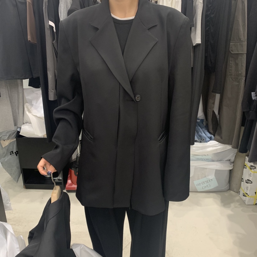 RECOVER韓國代購㊣女裝新款時尚推薦職業休閑人氣真品25秋冬夾克RECOVER/MOMENT夾克圖色2
