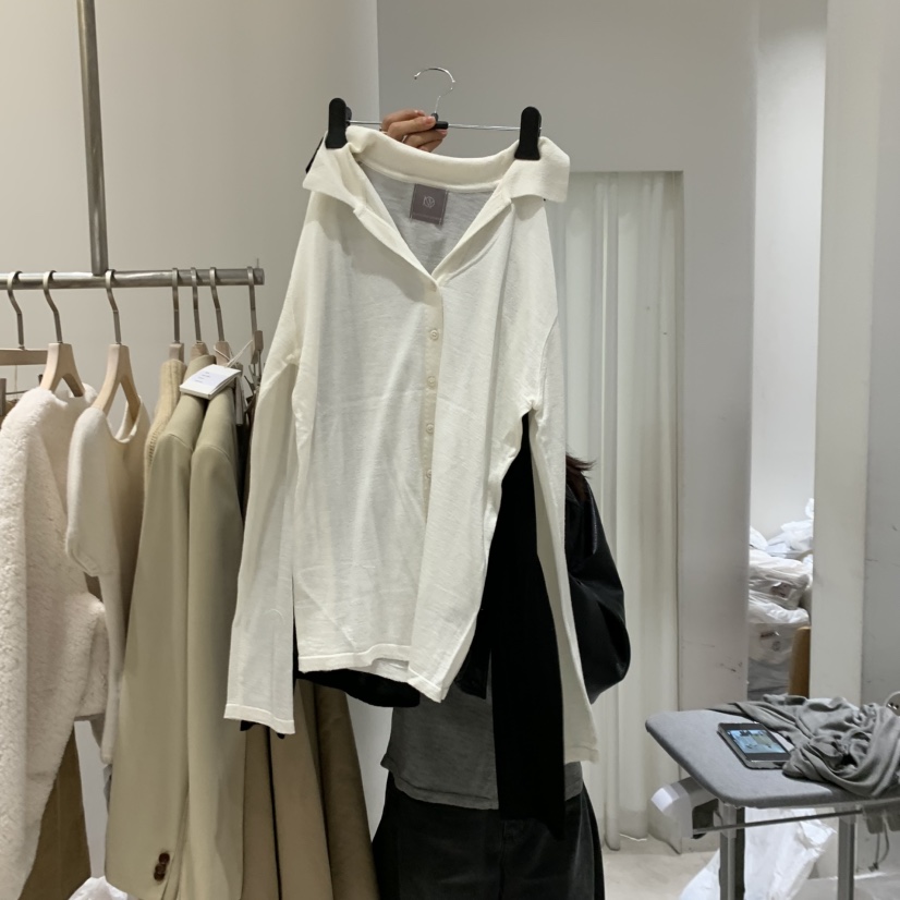 GLOW AND NYMPH東大門㊣代購女士新品人氣時尚休閑針織衫GLOW AND NYMPH針織衫圖色3