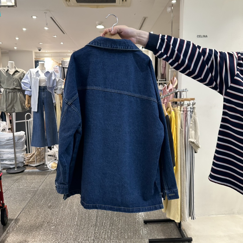CELINA東大門㊣實拍女士新品人氣職業推薦真品25秋冬熱賣夾克CELI_NA夾克