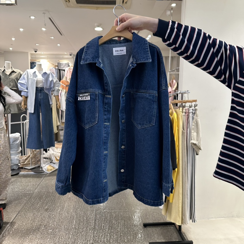 CELINA東大門㊣實拍女士新品人氣職業推薦真品25秋冬熱賣夾克CELI_NA夾克