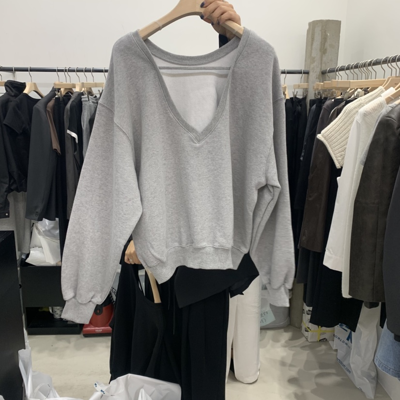 RECOVER韓國直郵㊣女裝新品25秋冬真品熱賣時尚職業推薦衛衣RECOVER/MOMENT衛衣