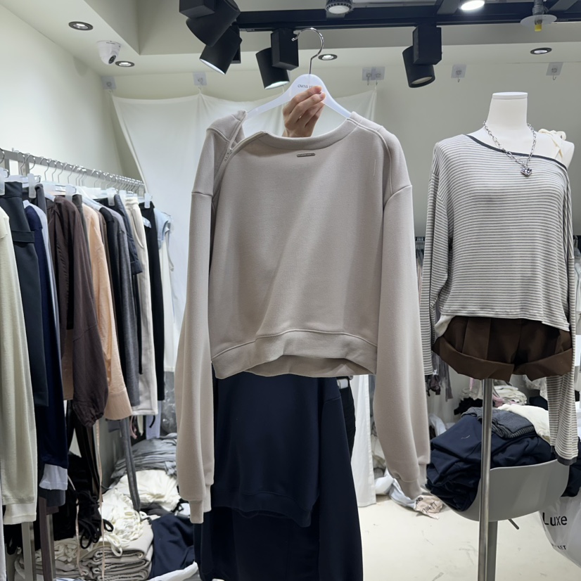 OWNS東大門㊣代購女士新品人氣時尚25秋冬推薦職業衛衣連帽衫OWNS衛衣