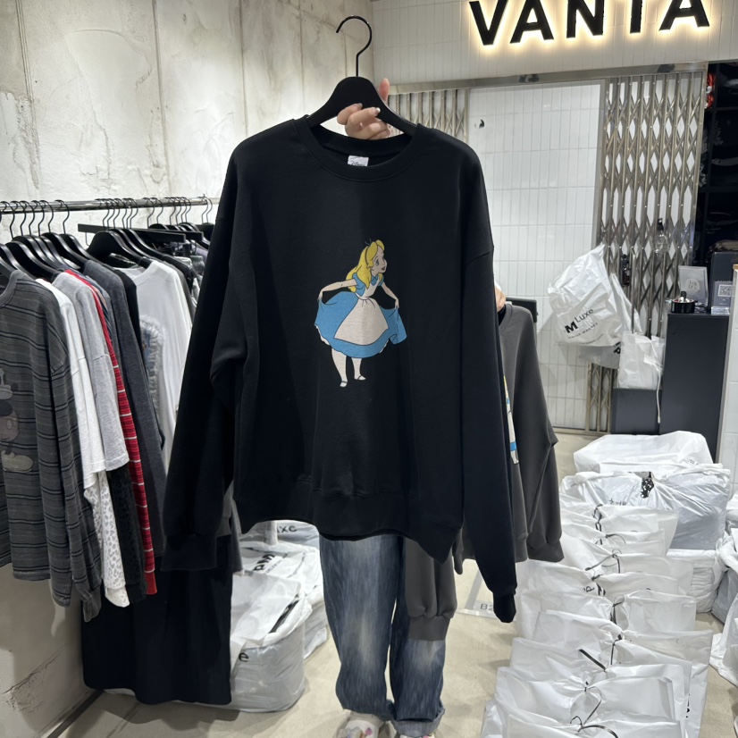 VANTA東大門㊣實拍女士新品休閑真品職業推薦人氣時尚25秋冬衛衣VANTA衛衣圖色2